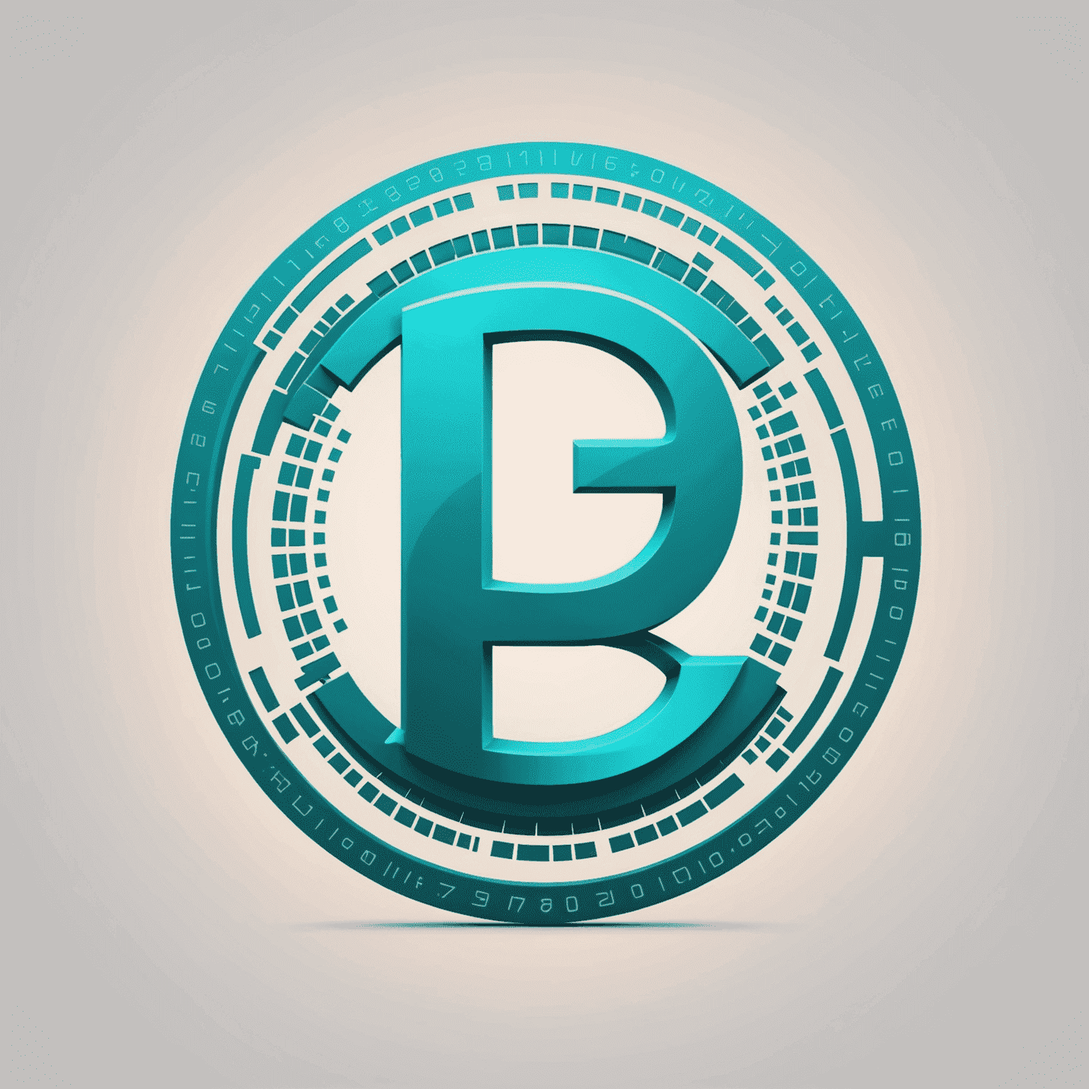Logo eines Unternehmens, das digitale Unterstützung anbietet. Es zeigt ein stilisiertes 'U' in Teal-Farbe, das von einem Kreis aus binären Zahlen umgeben ist.